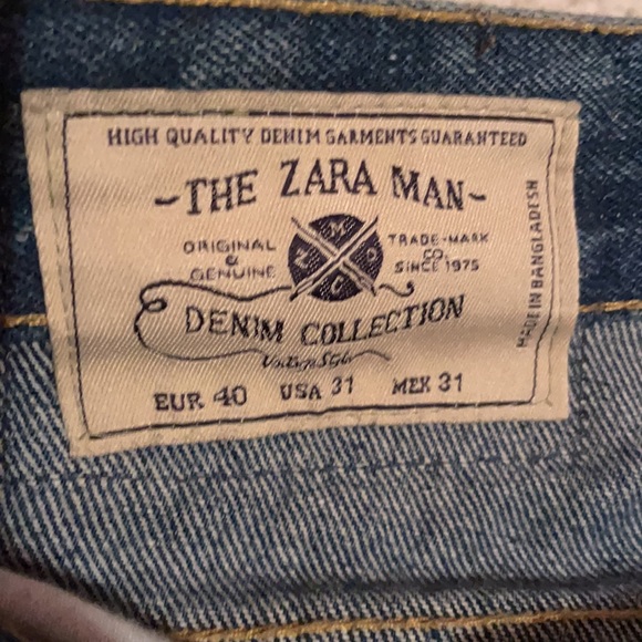 Zara Menβs Denim Collection Distressed Jeans 31 - Picture 7 of 7